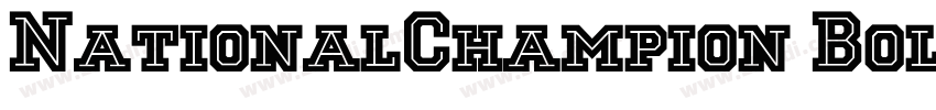 NationalChampion Bol字体转换 NationalChampion Bol字体转换